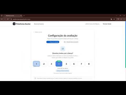 Configuração da Grelha